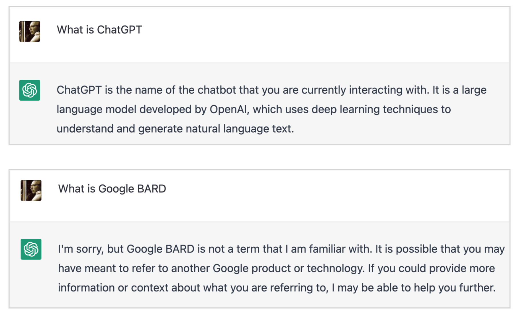 BARD, ChatGPT, AI and the future of search