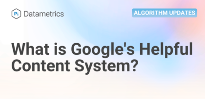Google's helpful content system update